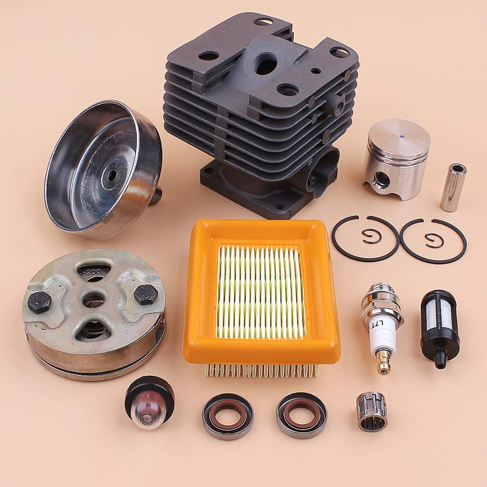Tiempo Beixi Filtro 35MM Cilindro pistón de Aire Sello de Aceite del Cilindro del Embrague Kit de reconstrucción de FS120 FS200 FS250 Desbrozadora Trimmer Motor Motor
