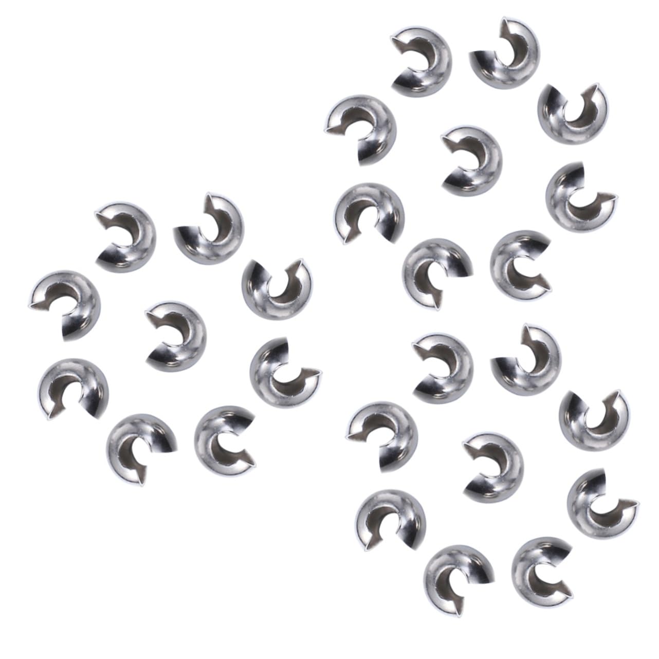 ABOOFAN 600piezas Broches De Acero Inoxidable Para Cierres Para Pulseras Llaveros y Collares Accesorios De Joyería Artesanal