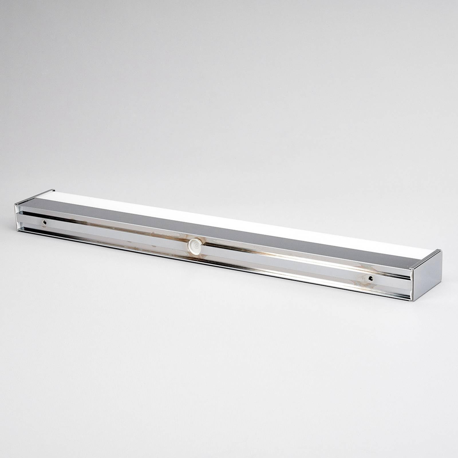 Lindby LED Wandleuchte, Wandlampe Bad Philippa (spritzwassergeschützt (Modern) in Chrom aus Metall (1 flammig) - Wandleuchten Spiegelleuchte Badezimmer Wandbeleuchtung Badezimmerleuchte