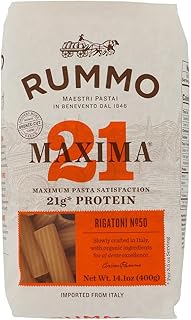 Rummo, Pasta Rigatoni Protein Organic, 14.1 Ounce