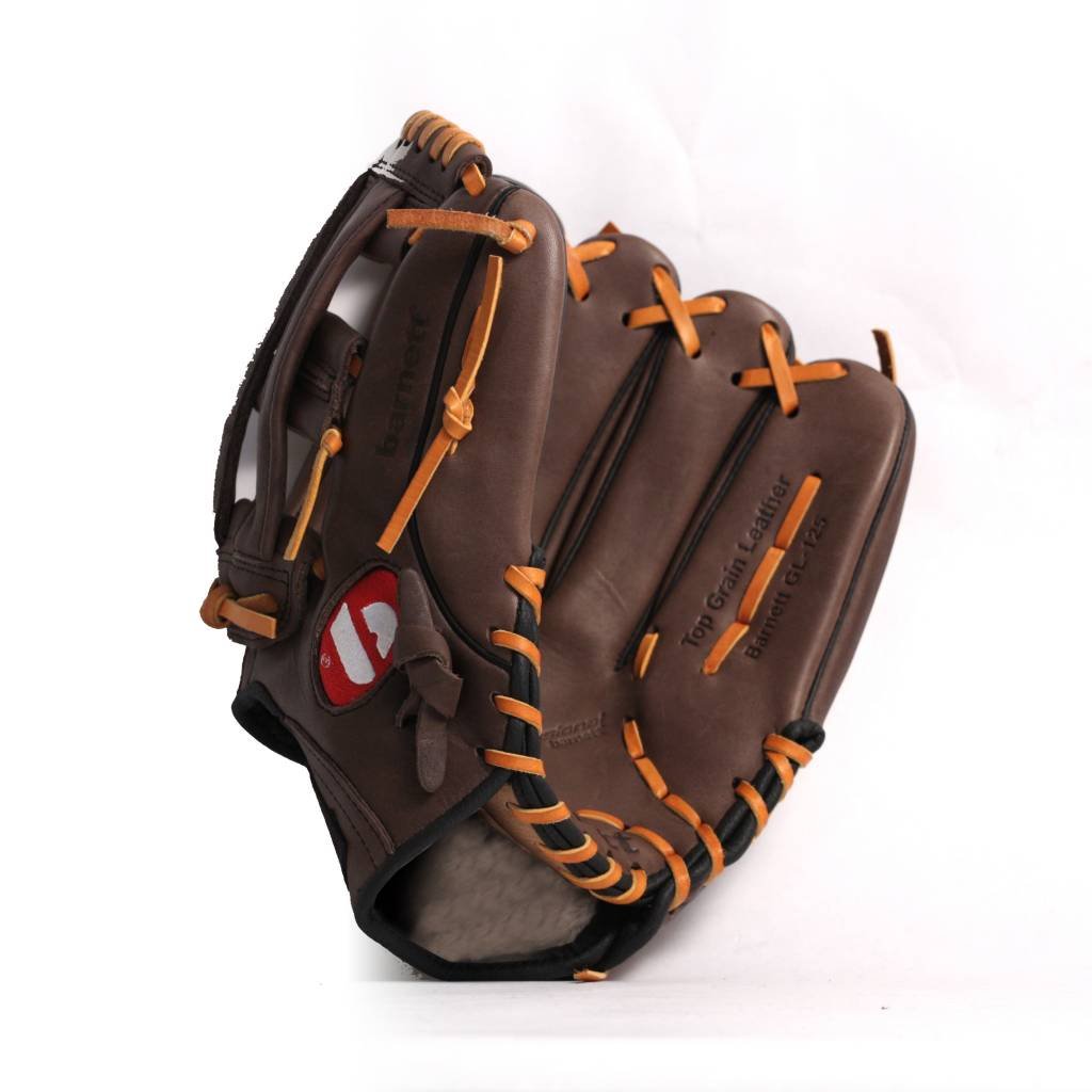 GL-125 RH Marron Gant de Baseball Cuir 12,5, pour gaucher (pour Les gauchers, Le Gant se Porte à Droite)