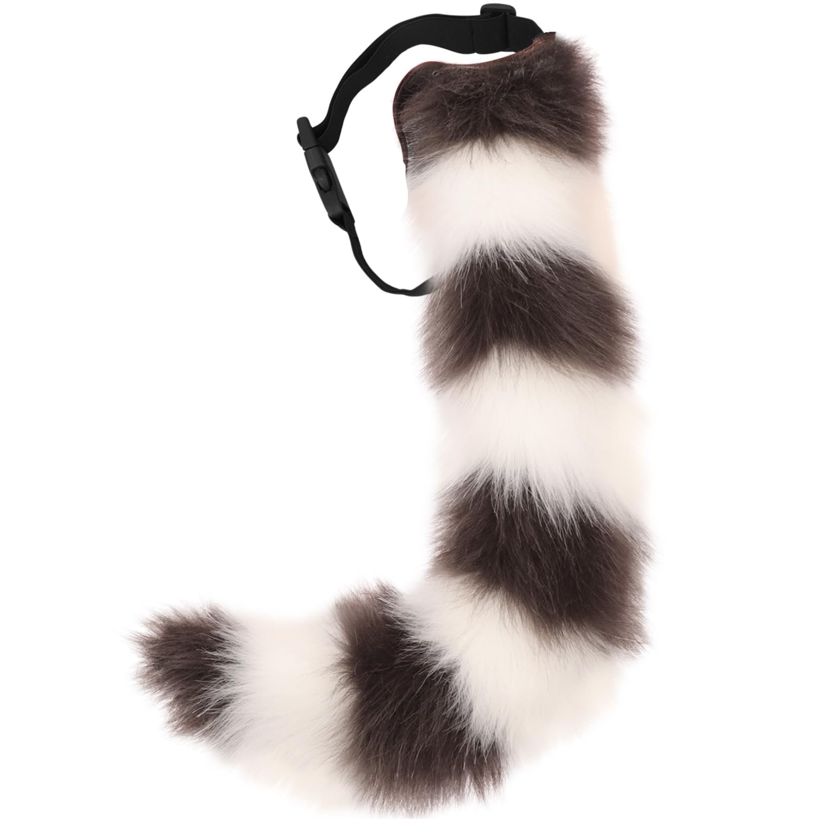 DRESHOW Fox Fur Tail Cosplay Costume Party Super Huge Fluffy Tail for Adult