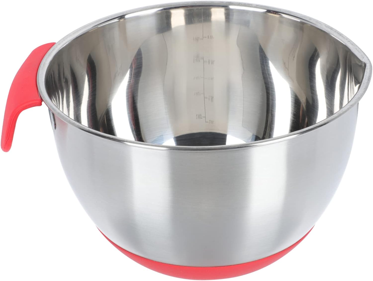 LIFKOME 1Pc Silicone Stainless Steel Salad Mixing Bowl Inclined Mouth Design Versatile Kitchen Tool for Mixing Eggs Noodles and More for Serving Snacks LIFKOME 1Pc Silicone Stainless Steel Salad Mixing Bowl Inclined Mouth Design Versatile Kitchen Tool for Mixing Eggs Noodles and More for Serving Snacks