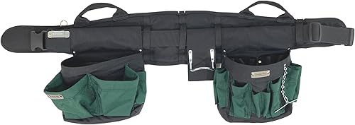 Miniatura 8 de BOULDER BAG Professional Electrician's MAX Combo con cómodo cinturón de herramientas de apoyo en la espalda, hebilla de liberación rápida, cinturón