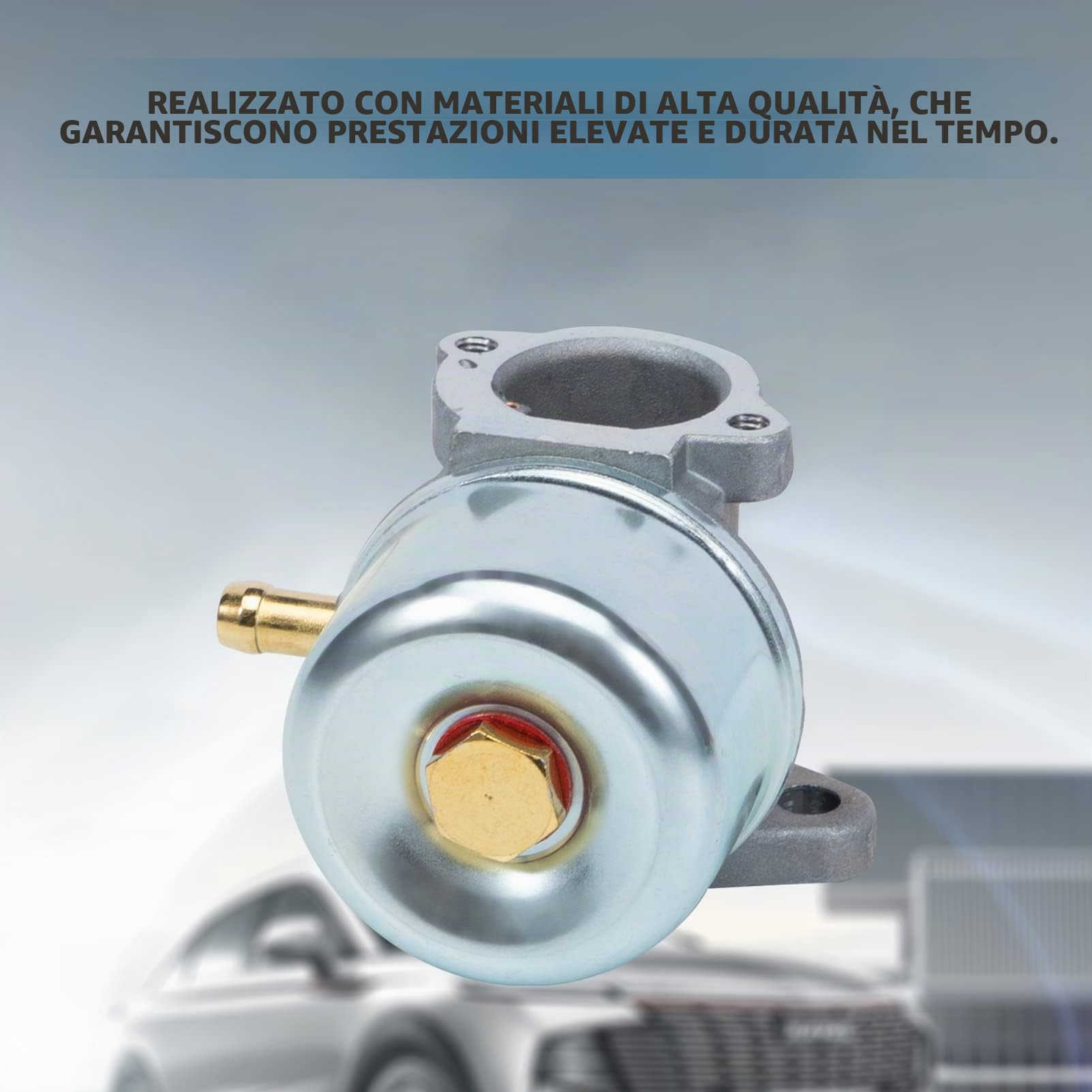 Kit carburatore 799868 con Lampadina di innesco e Filtro dell'Aria per Motori Briggs & Stratton 4-7HP Tosaerba 498170 497586 497314