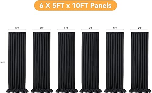 Miniatura 2 de Cortinas de fondo de 30 x 10 pies, paneles de fondo de fotografía naranja para boda, baby shower, fiesta de cumpleaños, decoración del hogar, 5 x 10