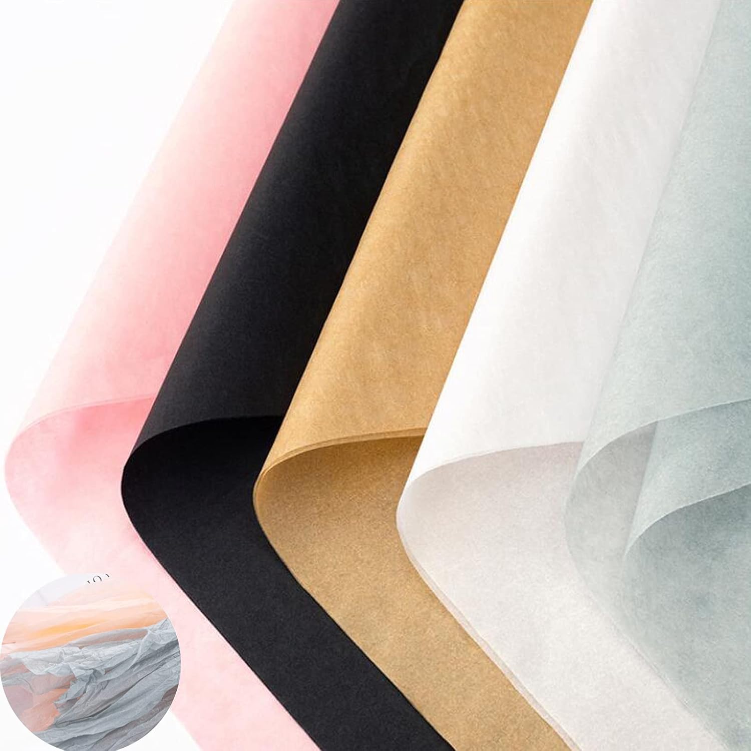 ラッピングペーパー 薄葉紙 包装紙 大きいサイズ 花束 70cm 50cm 半透明 無地 おしゃれ 柔らかい破れにくい 包装資材 花屋 業務用 プレゼント ギフト 手芸用 紙工芸品 クリスマス 誕生日 記念日 バレンタインデー 贈り物 ギフトショップ ラッピング用品 Diy手作り 枚入