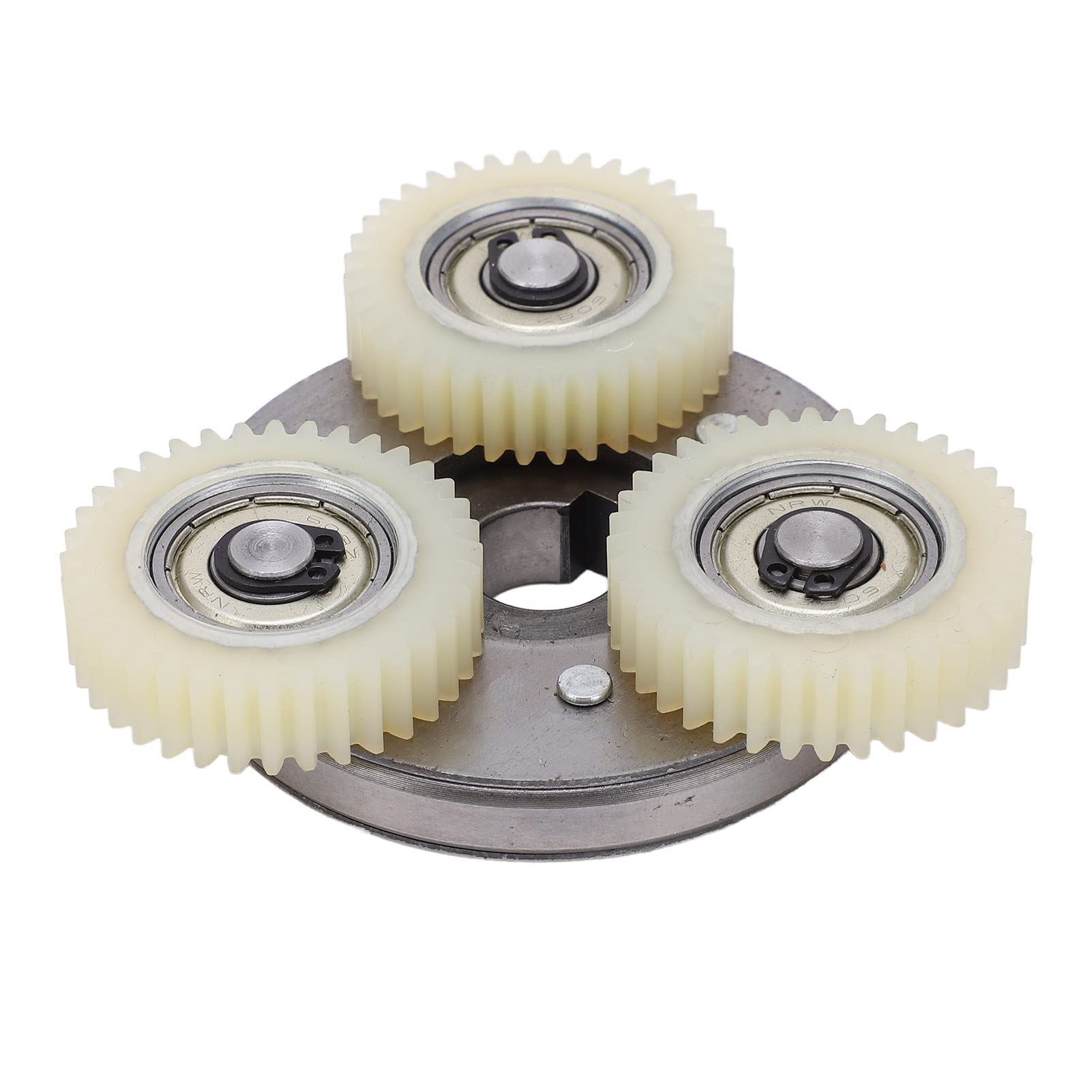 Keenso Kit Frizione Ingranaggi, Ingranaggi in Nylon 36T per Bici Elettrica e Kit Frizione da 70 Mm per Motore Centrale 250W 350W