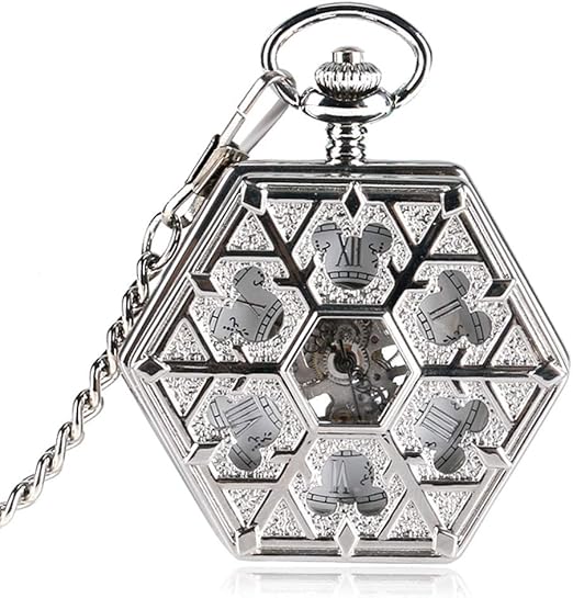 hexagon pocket watch