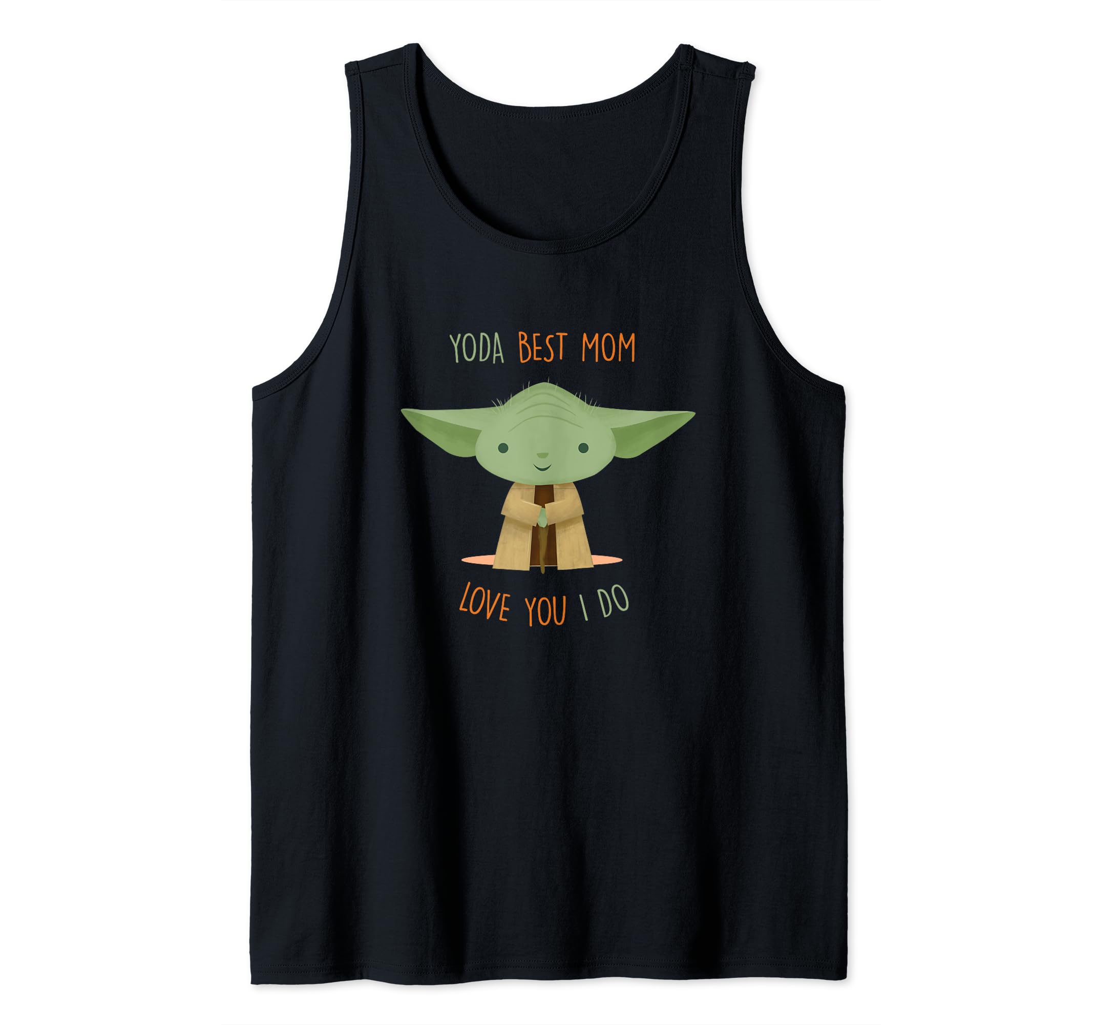 Star Wars Yoda Best Mom Love You I Do Tank Top