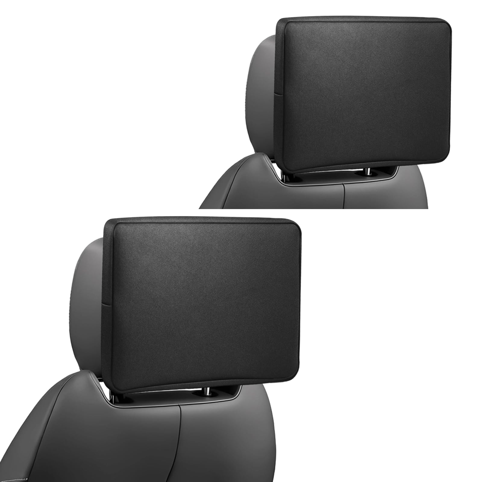 2PCS Neoprene Protective Padded Cover Fit for 2021-2026 Cadillac Escalade, GMC Yukon, Chevrolet Tahoe Suburban, 1.5mm Neoprene Dust & Impact Shield, Rear Entertainment Screen Covers Washable