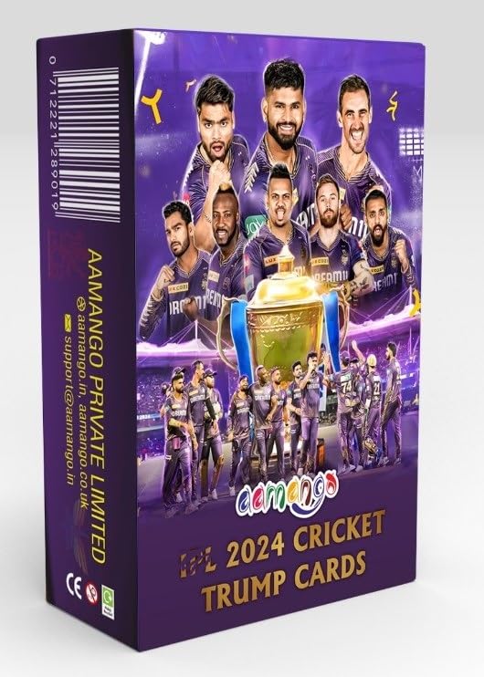 Aamango IPL 2024 Trump Cards (1 count) - Card Set