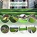 Realistic Deluxe Artificial Grass Synthetic Thick Lawn Turf Carpet (7 FT x 15 FT (105 Square FT))