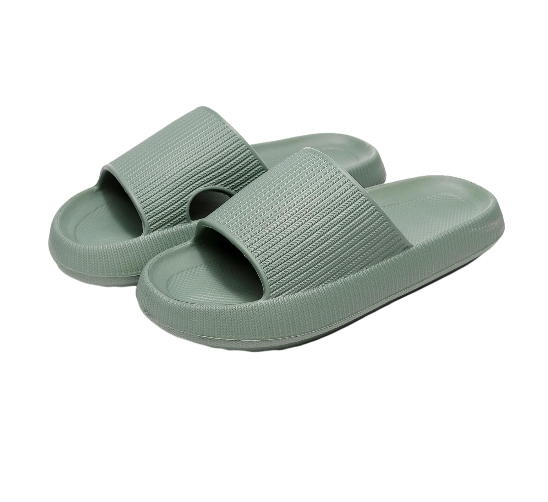 Gyios EVA summer slippers Women Thick Platform Cloud Beach Soft Sole Slide Sandals Leisure Men Ladies