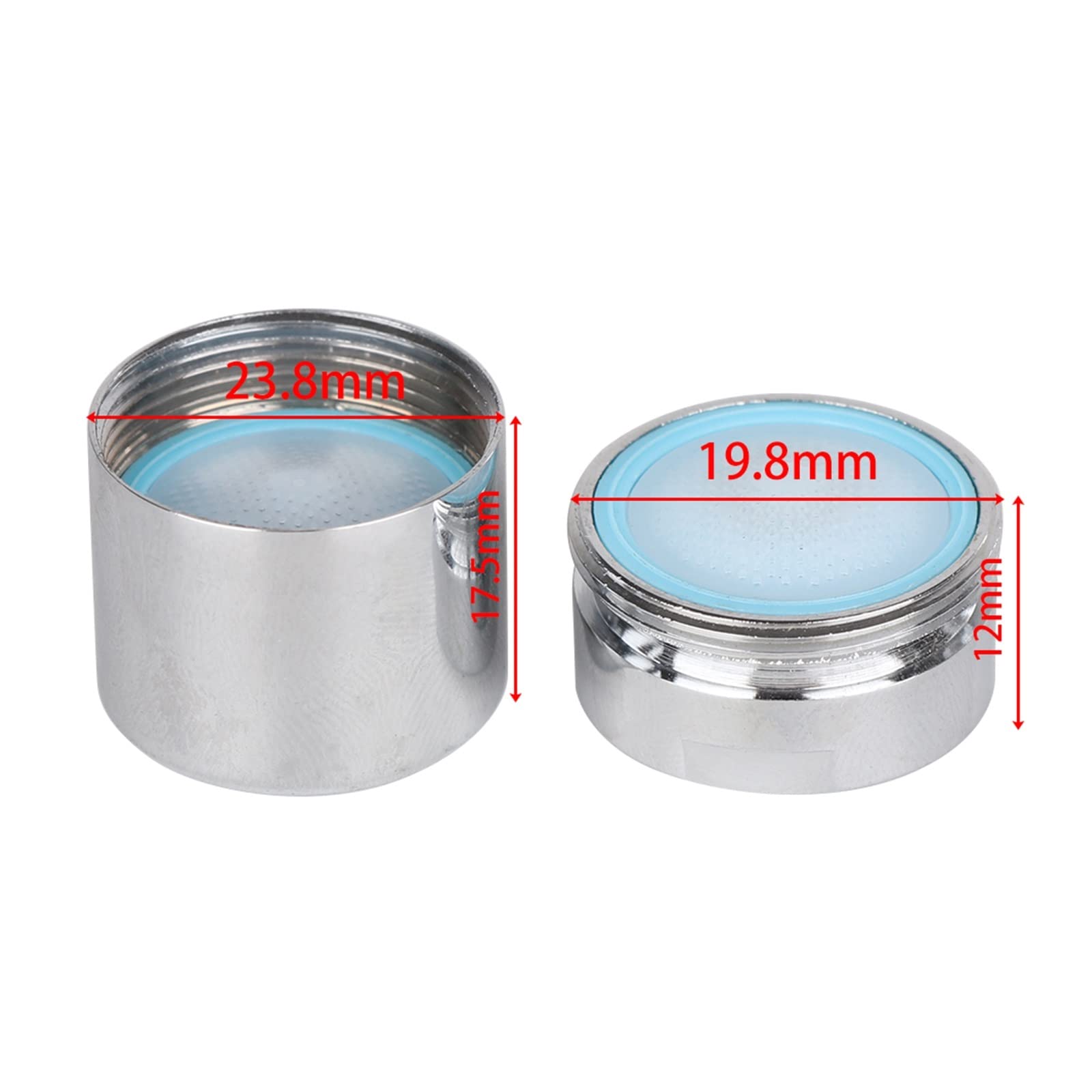 Perlator kranu Adapter do kranu do zlewu kuchennego 1 szt. Bateria kuchenna i łazienkowa Aerator, elastyczny stopień Aerator Opryskiwacz Wylot Obrotowy kran Oszczędzający wodę Głowica dyszy kranu