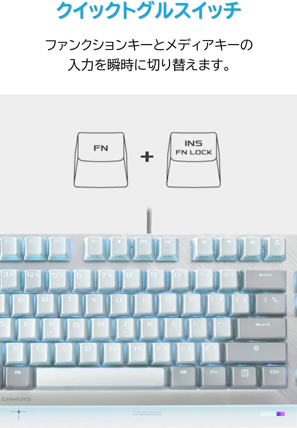 ASUS ゲーミングキーボード ASUS TUF GAMING K1ゲーミングキーボード - メルカリ