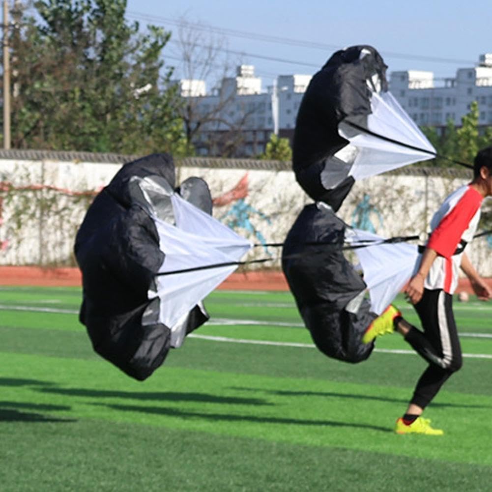 Paracadute di resistenza per allenamento velocità corsa calcio