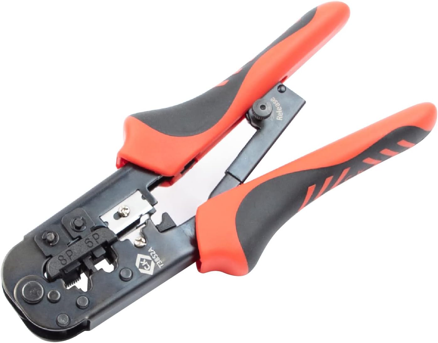 Ratchet Crimping Pliers for Modular Plugs 6/8P T3852A, Multicolour, 6P & 8P - Image 3