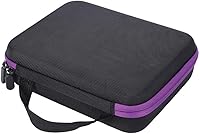 Vista 1 de AUNMAS Estuche de almacenamiento de pintura de diamante con 30 ranuras, contenedores de almacenamiento de manualidades, accesorios de pintura