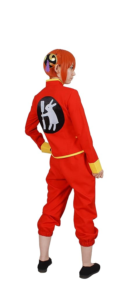 銀魂　神楽　コスプレ衣装　髪飾りセット Amazon.co.jp: [WELLERS] 銀魂 神楽 夜兎族 マーク付 長袖