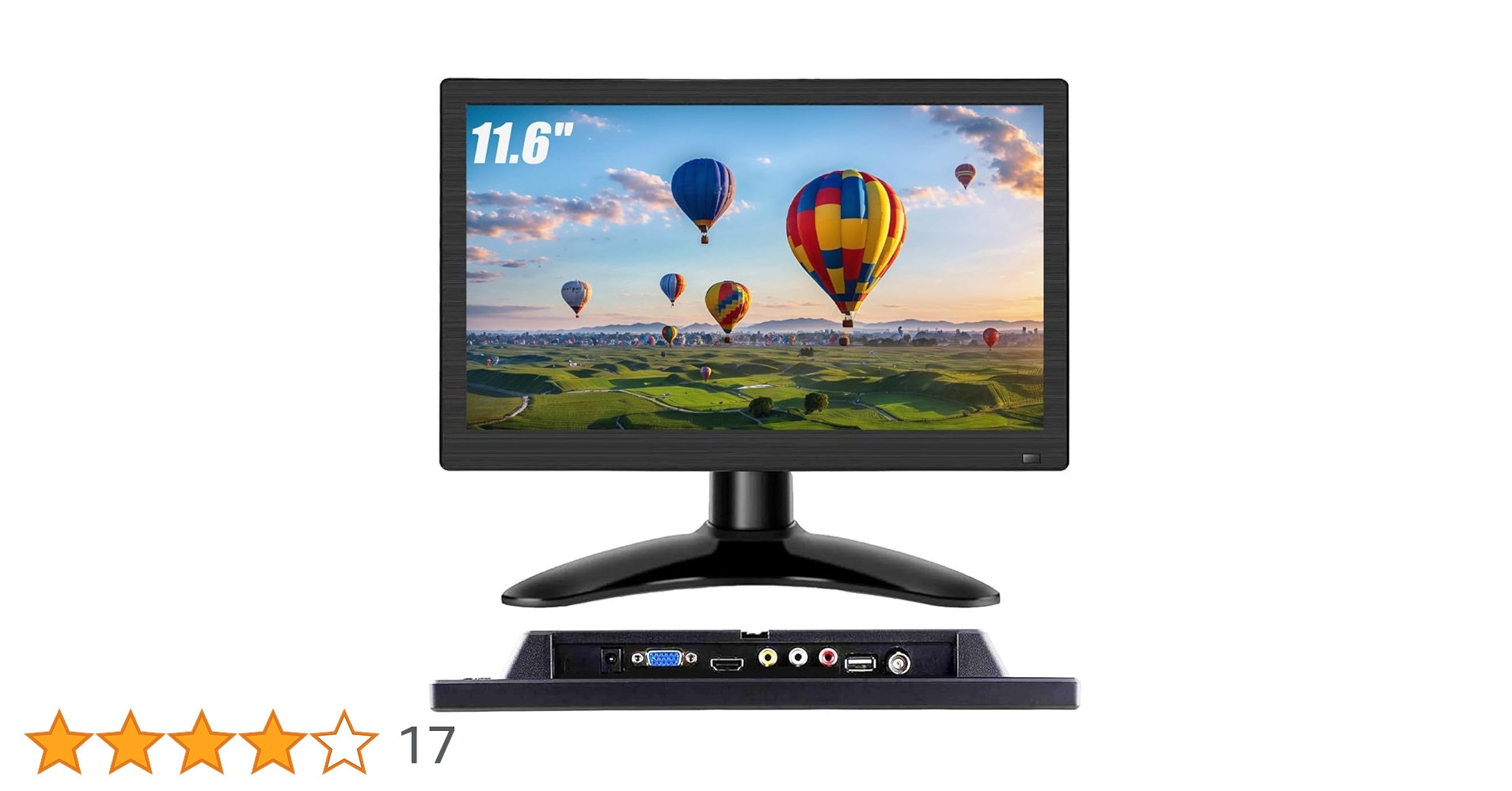Amazon.co.jp: 11.6インチ 液晶 小型 モニター 1920*1080 HDMI VGA BNC