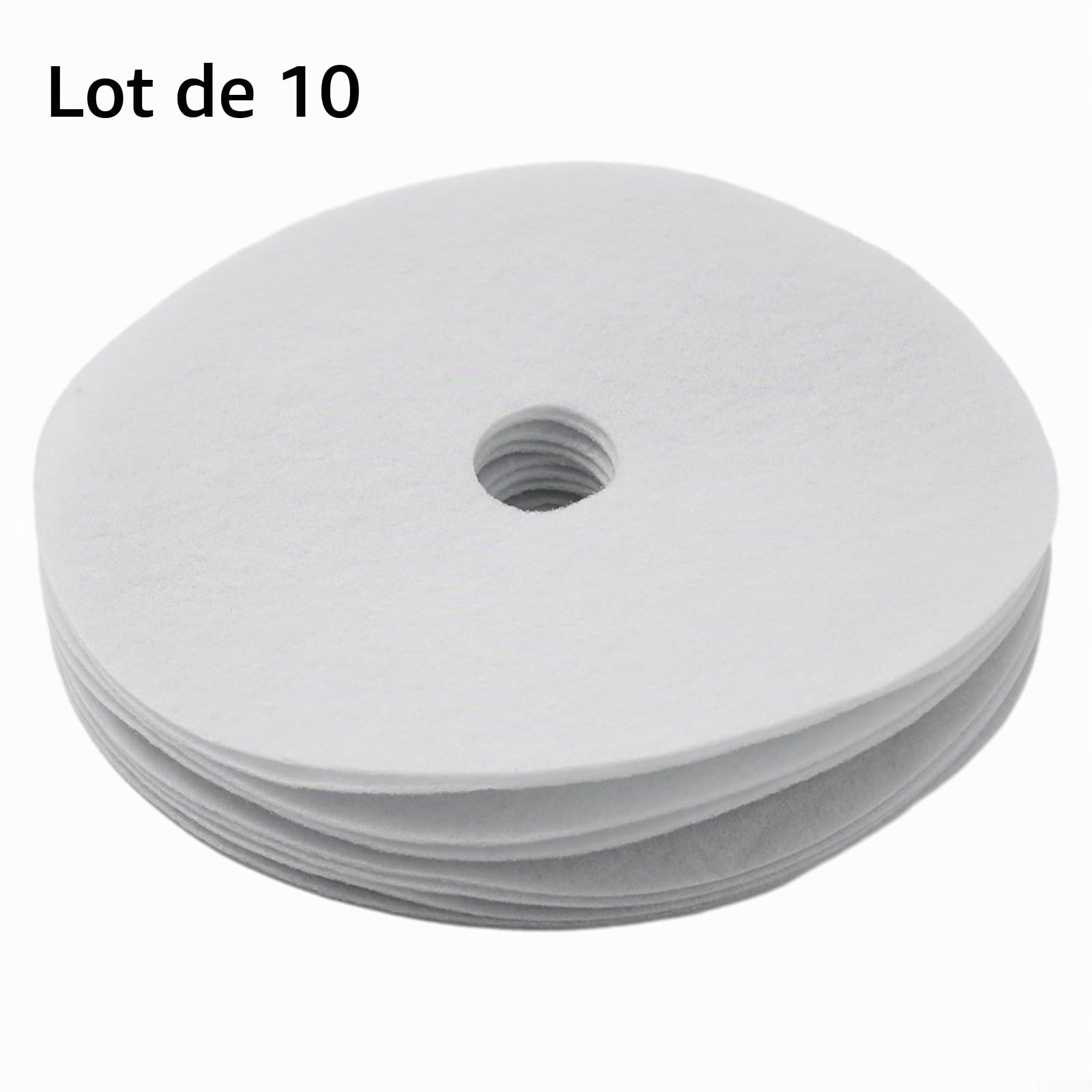 Lot de 10/20 filtres universels pour sèche-linge à linge, filtre d'échappement de rechange pour sèche-linge à linge, 235 x 33 mm, blanc (lot de 10)