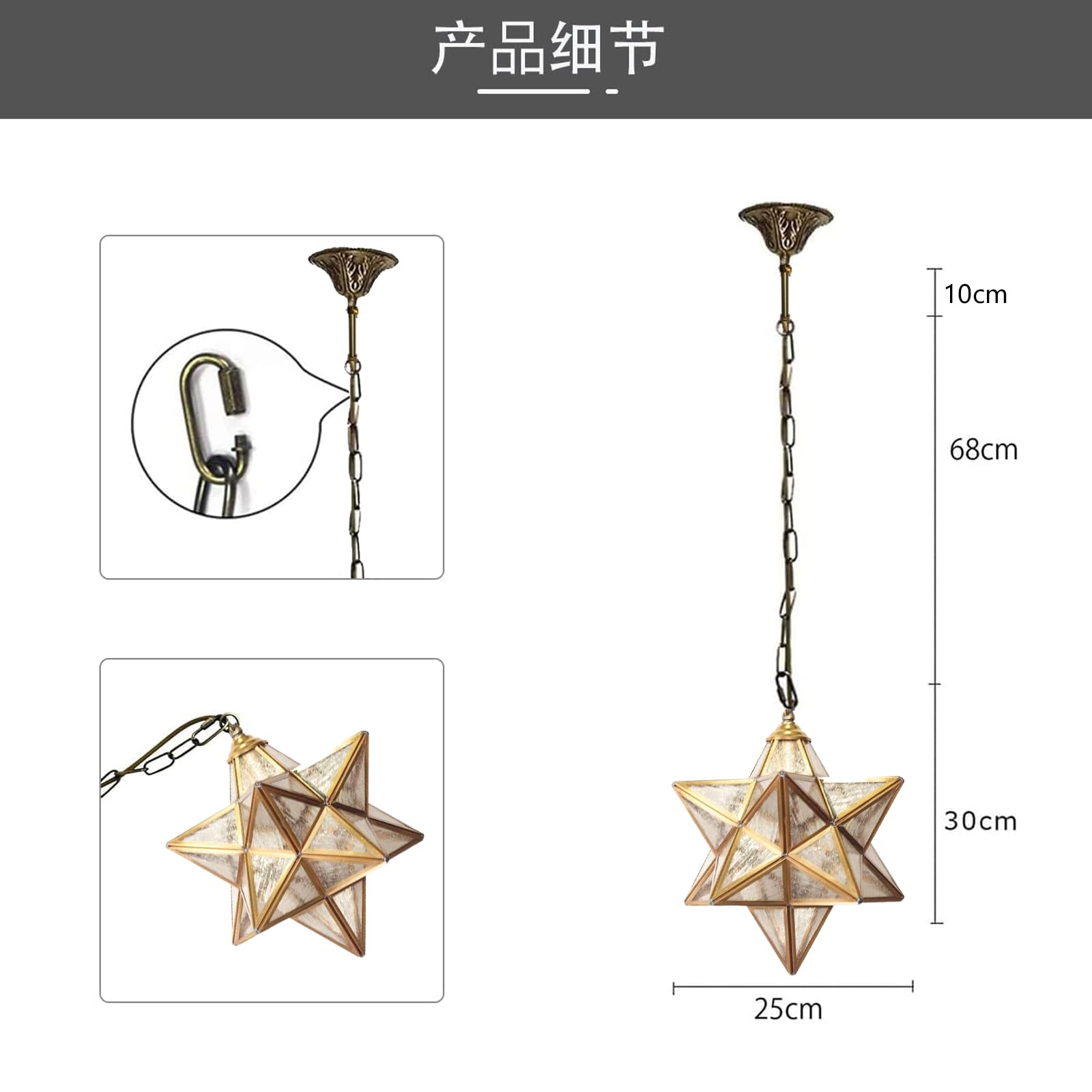 Amazon.co.jp: 億兆堂 ペンダントライト ガラス 引掛けシーリング式