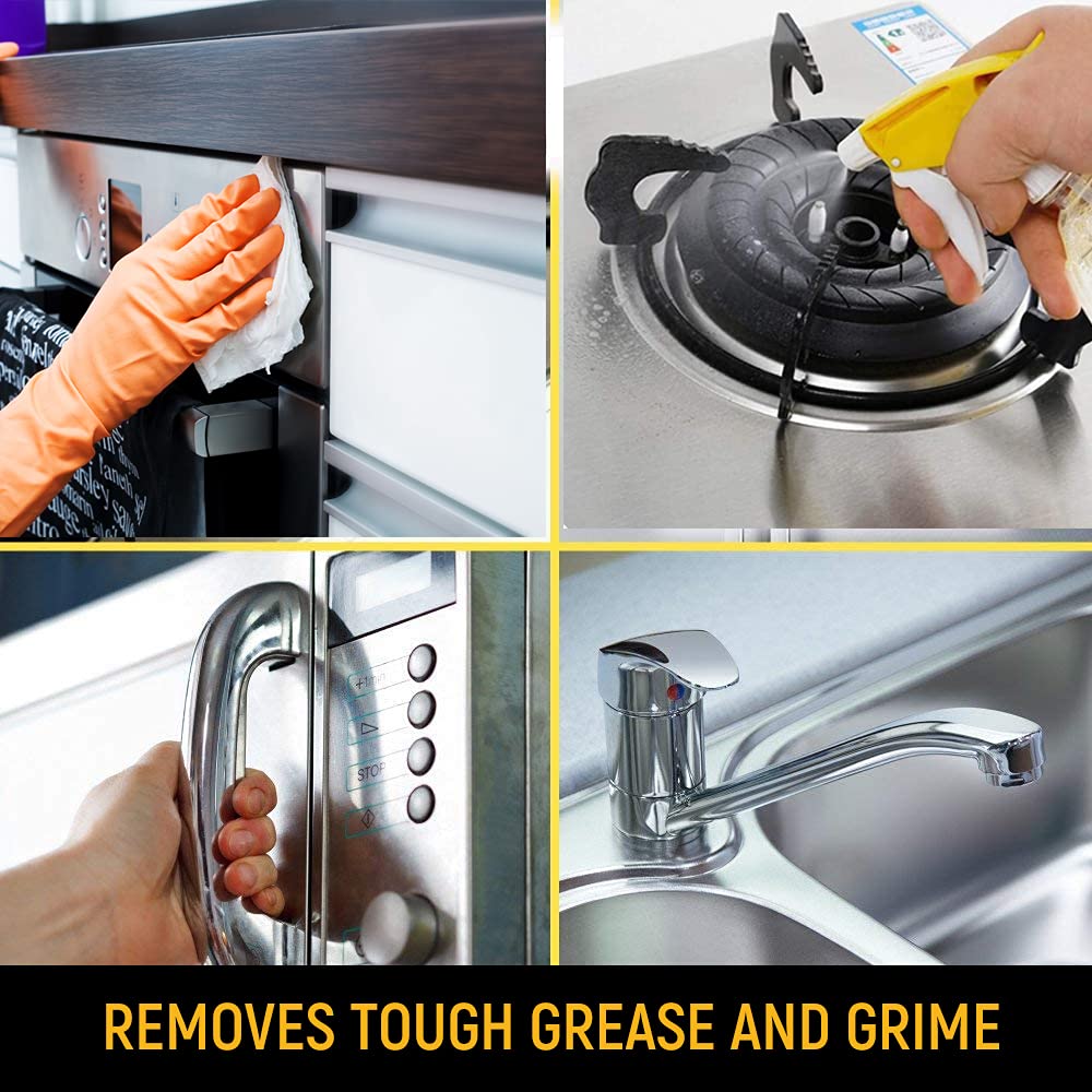 elba All Purpose Industrial Degreaser and Cleaner | Dissolves Oil and Grease Water-Based Industrial Strength | Environmentally Safe. NSF Registered. (1 Gallon)