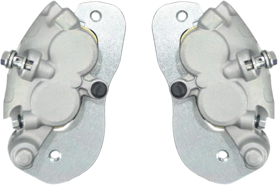 705601889 705601890 Rear Brake Calipers with Sintered Pads Compatible with Commander MAX 1000R 2021-2023 Defender 6x6 Traxter Max Maverick Trail 700 705601466 705601467