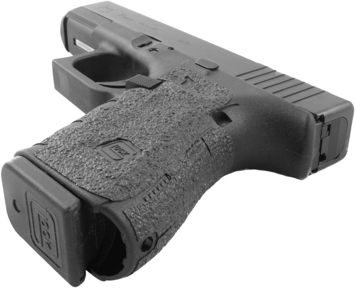 Talon Grips - Adhesive Grip for Glock 19, 19 MOS, 23, 25, 32, 38, 44, 49- Made in the USA - Easy Installation, Ultra-Thin, Superior Traction, Performs in All Conditions