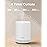 InnoGear 300ML Essential Oil Diffuser, Premium 5-in-1 Ultrasonic Aromatherapy Diffusers Scent Humidifier Aroma Diffuser Vaporizer Auto-Off Timer for Room Office Home, White, Medium