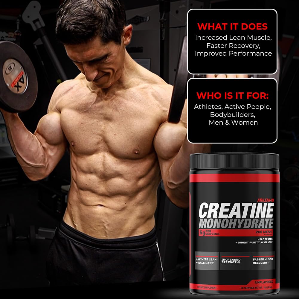 l carnitine athlean x Amazon.com: ATHLEAN-X X-CREATINE Pure Micronized Creatine Monohydrate  Powder - Supports Muscle Strength, Power, and Recovery