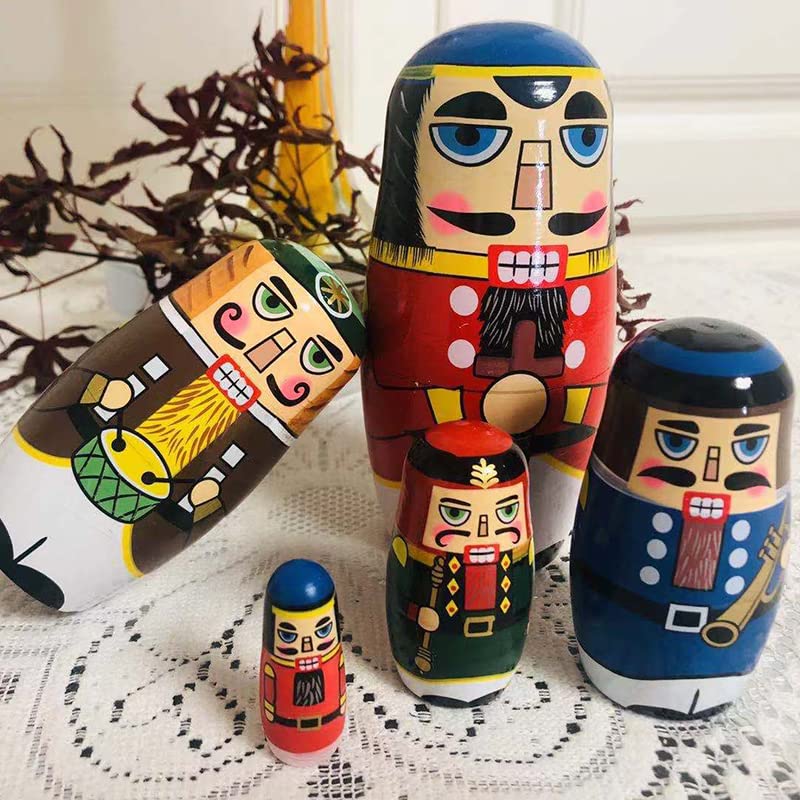 ロシア雑貨☆くるみ割り人形 マトリョーシカNutcrackerミラ作 Amazon