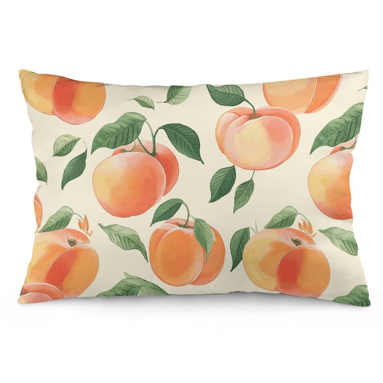 2 Pack Pillow Cases for Hair and Skin, Soft Breathable Pillow Case Covers with Hidden Zipper, Peach Pillowcase 16 "x24 Pillow Covers for Sleeping Gift