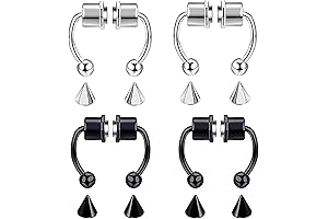 Non-Piercing, Magnetic Septum/Nose Jewelry: A Touch of Fake Glam