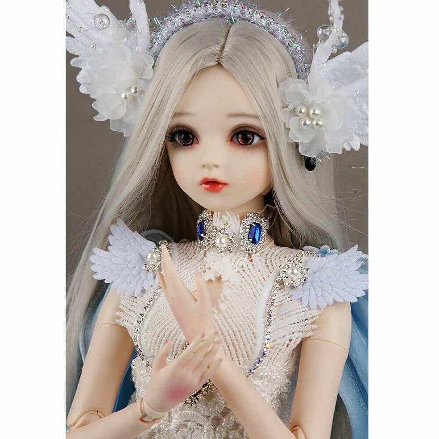 てんちゃん WM05 bjd 1/4 ドール本体 Senerwe Amazon | Meeler BJDドール 1/4 女の子 44cm SD 樹脂球体関節