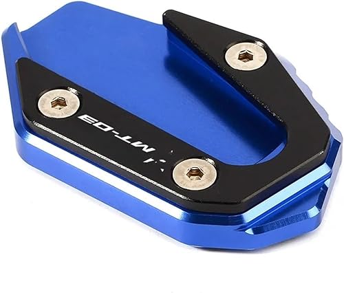 Miniatura 8 de Kickstand Extension Pad for Yam&aha MT03 MT-03 2017-2019 R3 YZF-R3 2020-2022 Motorcycle Accessories Kickstand Enlarge Side Stand Extension Support