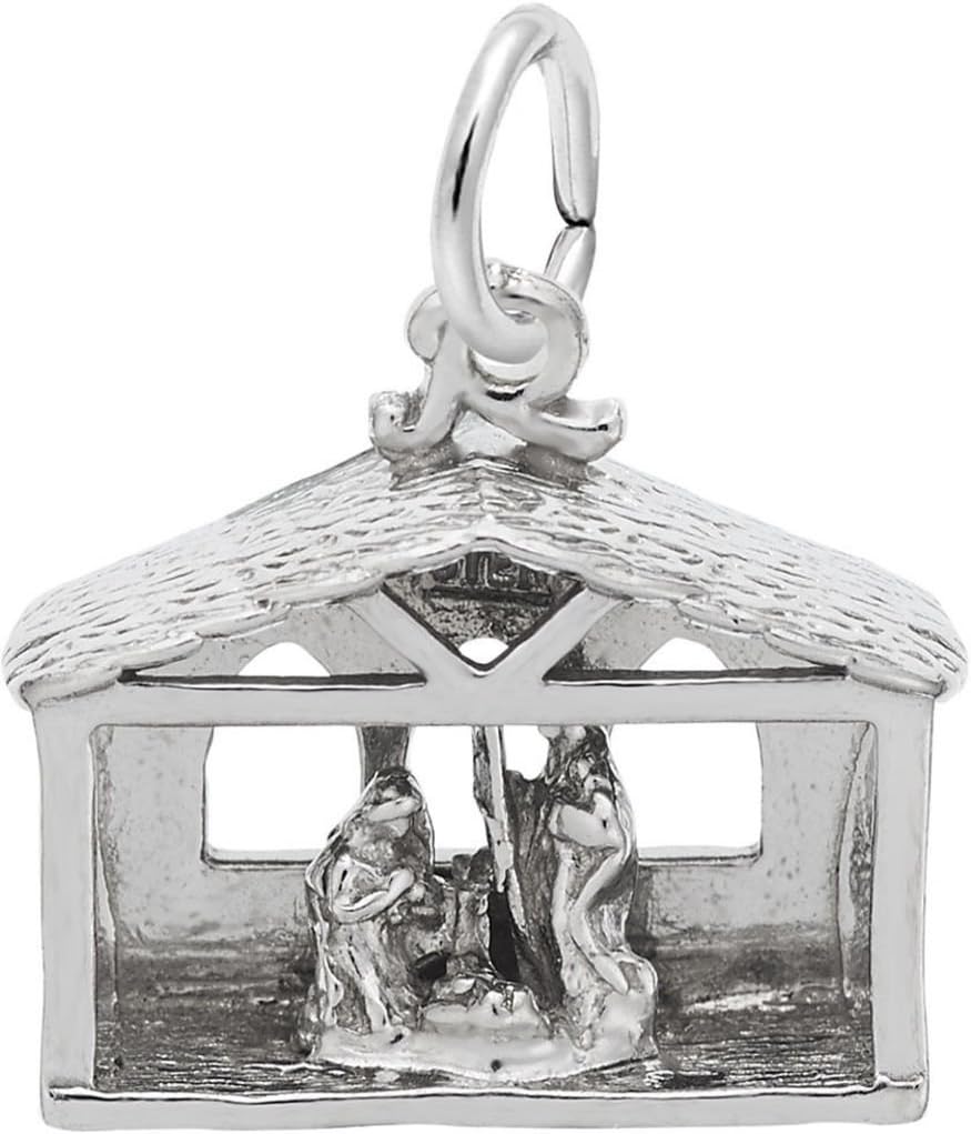 Rembrandt Nativity Charm