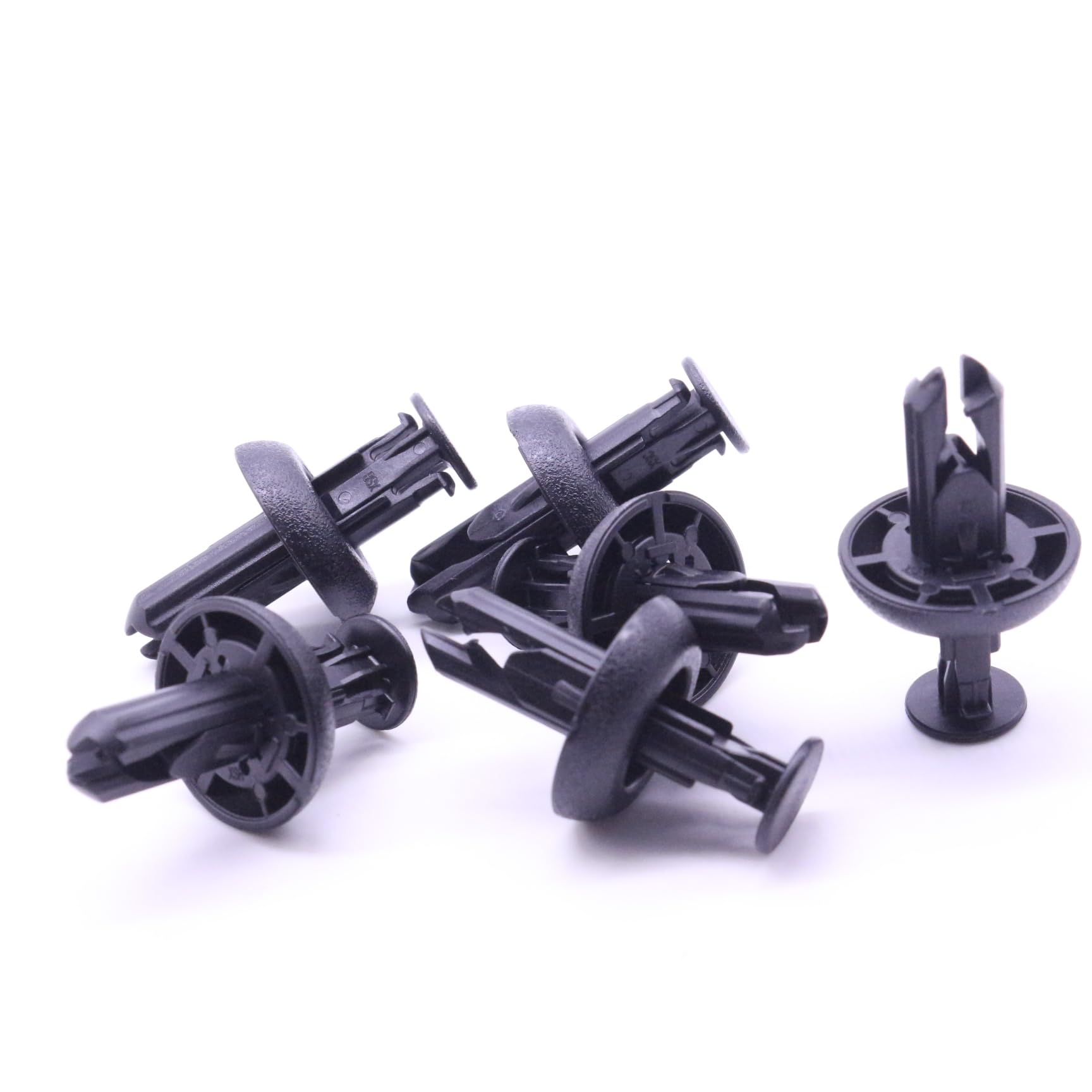 Amazon.com: 10 Pcs Outer Cover Retainer Push Type Nylon Black Part