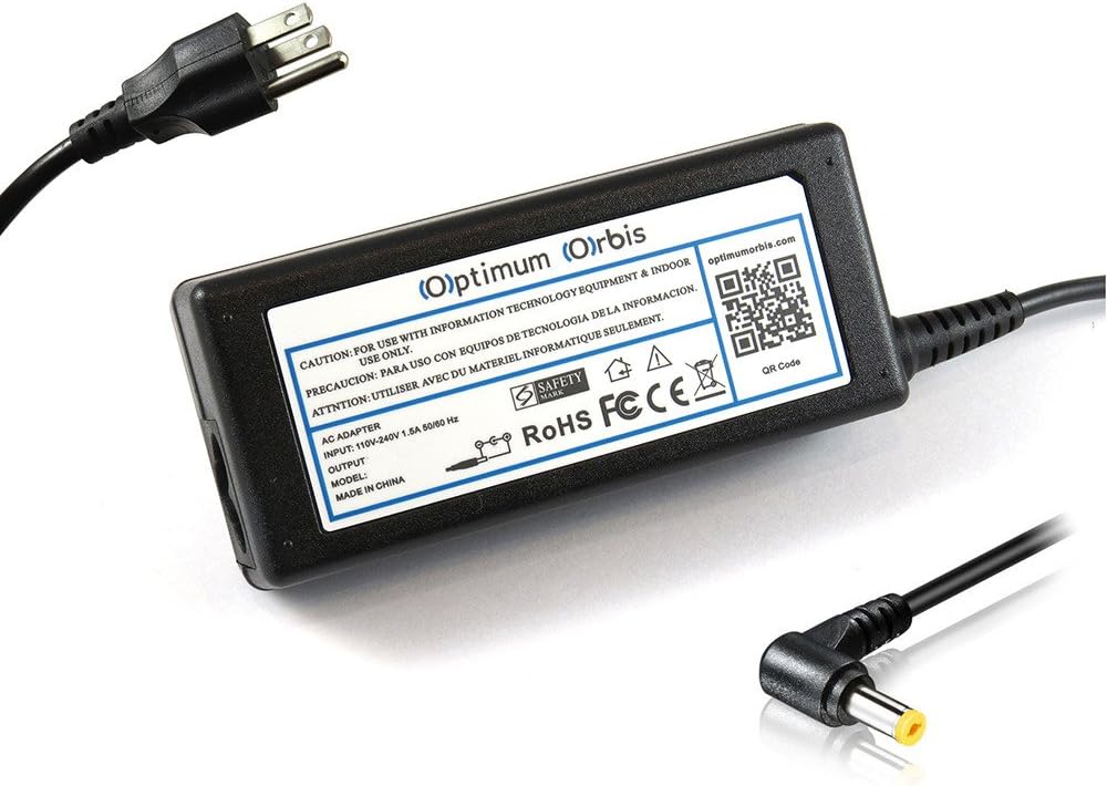Optimum Orbis Ac Adapter for Gateway 3018gz 3040gz 3520gz 3522gz 3525gb 3545gz 3550gh 3550gz 3610gz 4530gz 4535gz 4536gz 4538gz 4540gz 4541bz 4542gp 4543bz 6000 6010gz 6018gh 6018gz