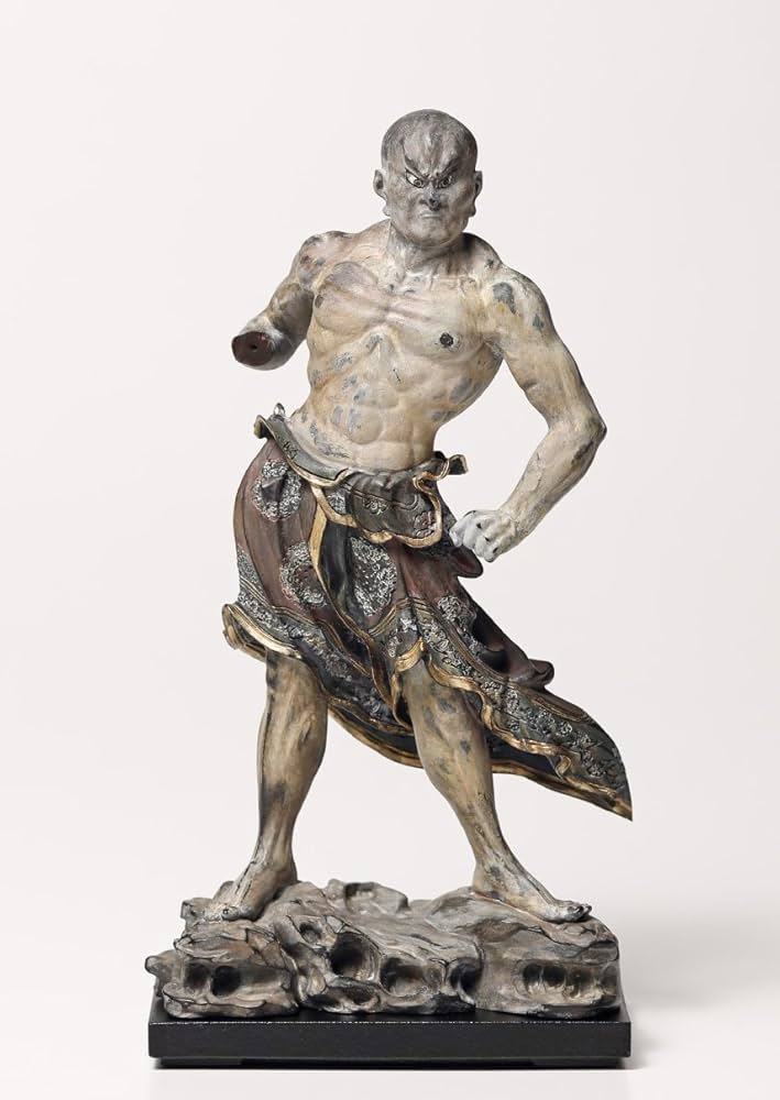 Amazon.co.jp: イスム TanaCOCORO(掌) 仏像 金剛力士 吽形 ポリ