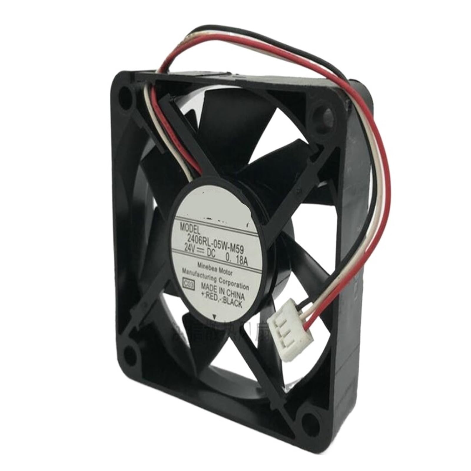 CZVJUKBYP 2406RL-05W-M59 6015 24V 0.18A 6CM Three-Wire Inverter Fan