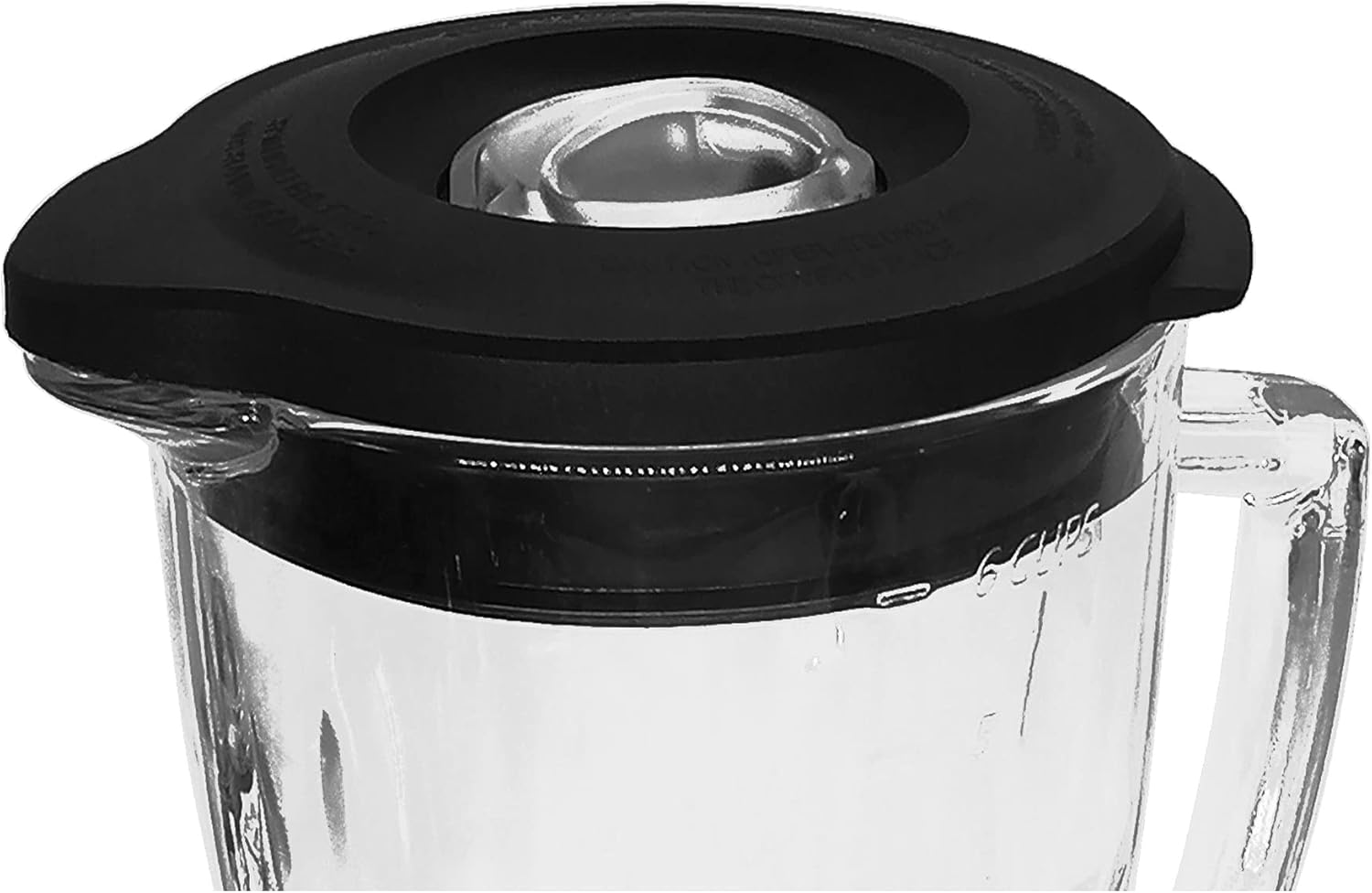 Blender 6-cup Glass Jar lid 124462-000-090 for 6-cup Glasss,Compatible with Oster Pro 1200 Blenders &OSTER OSTERIZER GALAXIE BLENDER(Plastic, 6-cup jar lid) - Image 2