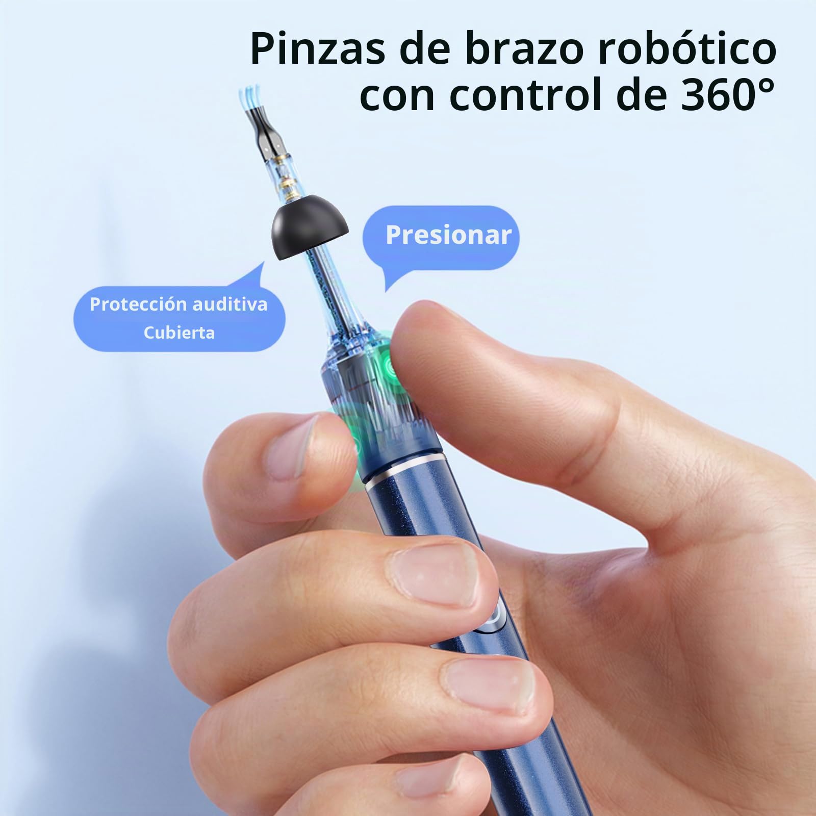Otoscopio 1080P HD Limpia Oidos IP67 Cámara de Oído Impermeable Limpieza de Oídos con pinzas 4 LED Limpiador de Oidos Cera con Camara Adecuado Para y iOS y Android Ear Wax Remover Camera