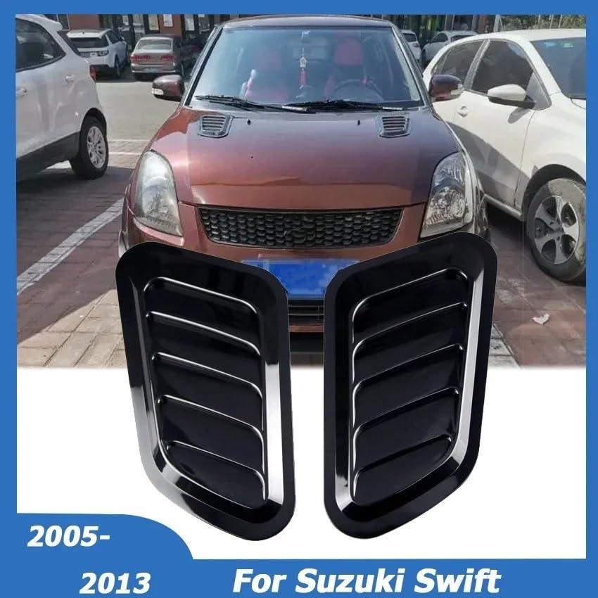 Écope décorative Suzuki Swift 2005-2013 look carbone pour capot - 2
