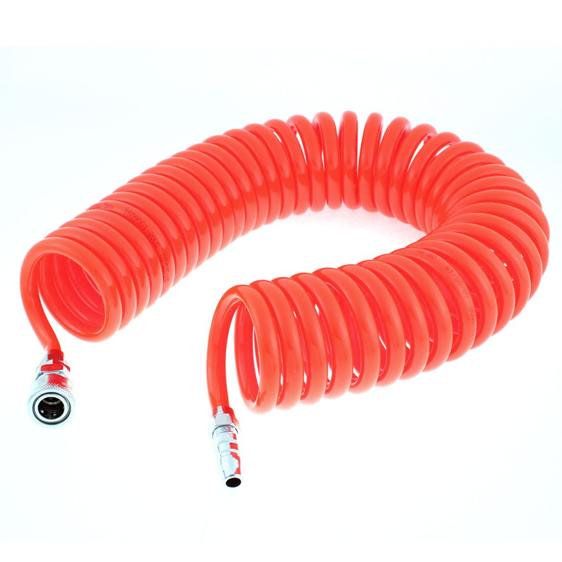 Uxcell Men's Orange Sourcingmap 9 Meters Long 10Mm X 6.5Mm Polyurethane Coiled Air Hose Tube