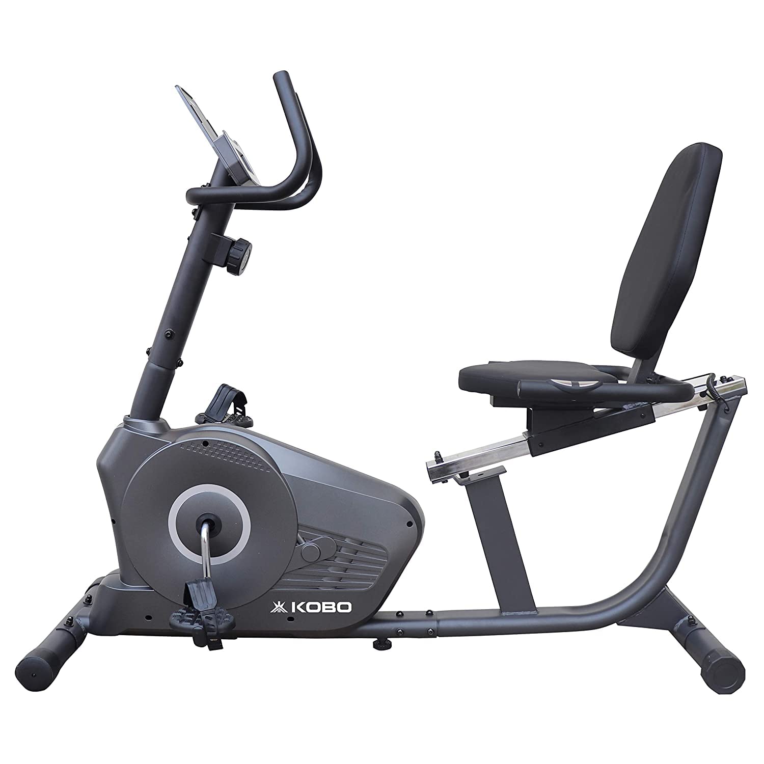 Kobo Recumbent Exercise Bike (Imported), Grey