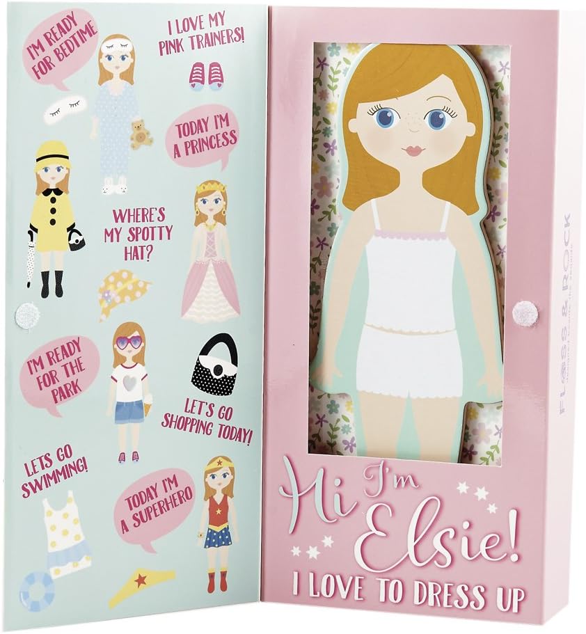 Elsie Magnetic Dress Up Doll