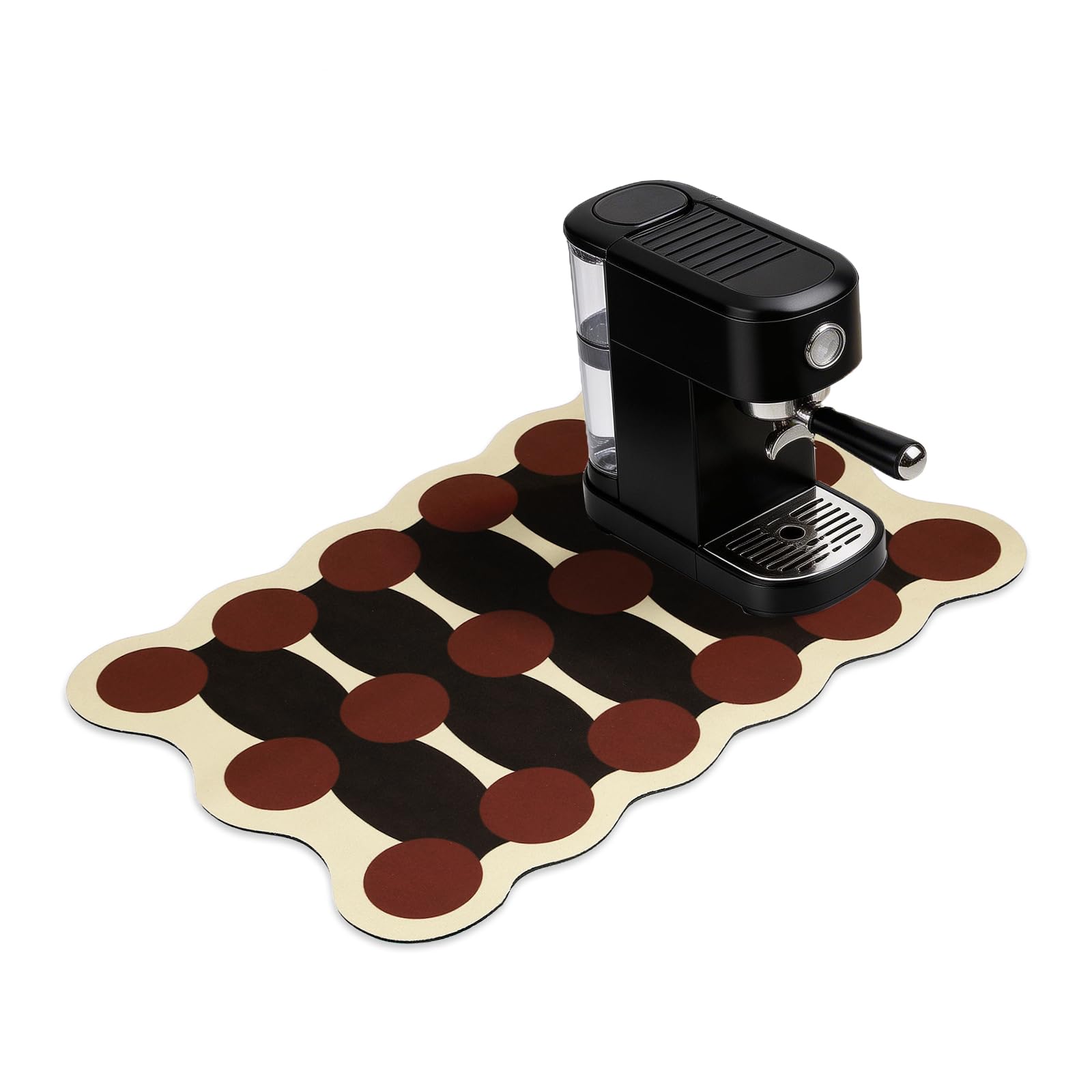 Tapete de café de 23.6 x 15.7 pulgadas para proteger y secar platos con seguridad