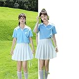 [LXYinRed] コスプレ チアリーダー 衣装 チア 仮装 コスチューム 演出服 セクシーな舞踏会ドレスの演出服 8881 (WRW-1, L)